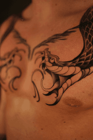 Serpent Head Tattoo