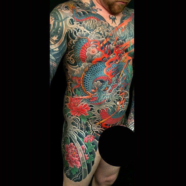 Tattoo uploaded by Tattoodo • Japanese body suit by Henning