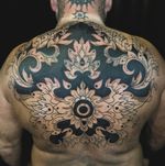 Blast over Inspired on Thai ornamental @markhurt429 thank so much 🙏 . . . . #blastovertattoo #ornamentaltattoo #blackworktattoo #ornamentalpattern #backtattoo #ornamental #tattooritual #londontattoo #tattooart