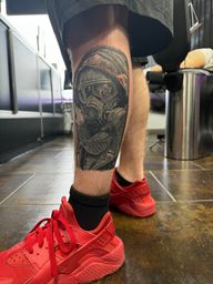 Gas Mask Tattoo