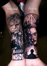 Healed and Fresh Labyrinth and Harry Potter Tattoos