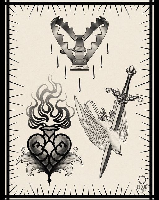 Flash tattoo