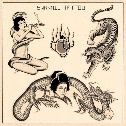 Flash tattoo