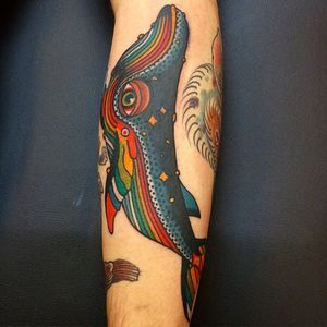 #whale #deno #traditional #tattoo