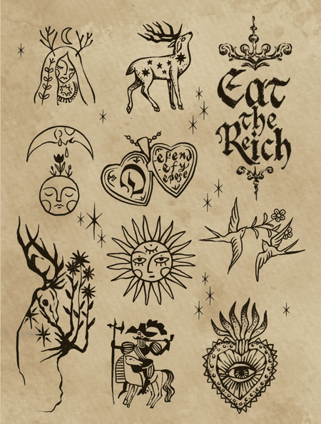 Flash tattoo