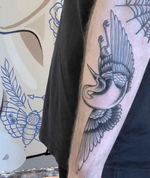 Crane Tattoo