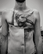 Geometric Man Tattoo