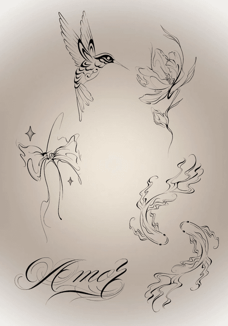 Flash tattoo