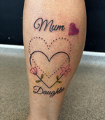 One from a while ago…. - My camera roll is full of tattoos I’m yet to post. A lot has changed in my life recently and it’s freed up some time so I am going to try and be better and more consistent with posting. - I have space tomorrow and some space next week so please send me a message if you have any enquiries. - #mumtattoo #tributetattoo #daughtertattoo #femaletattooist #friendlytattooartist