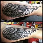#wingtattoo #tattoobyyoung #youngisblessed