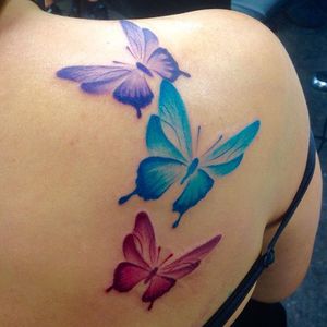 #fantasypartytattoos #tattoo #tatt #tatted #ink #inked #tattoolovers #butterfly #butterflytattoo #shouldertattoo