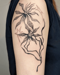 Abstract Floral Design