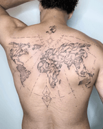 Geometric World Map