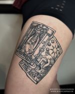 Tarot Card Tattoo