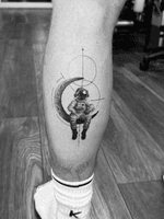 Astronaut on the Moon