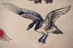 Traditional Style Goose in Flight