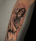 Hooded Figure Portrait