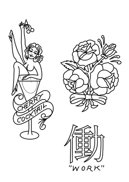 Flash tattoo