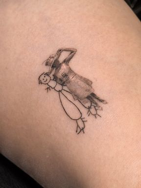 Combination Illustration Tattoo