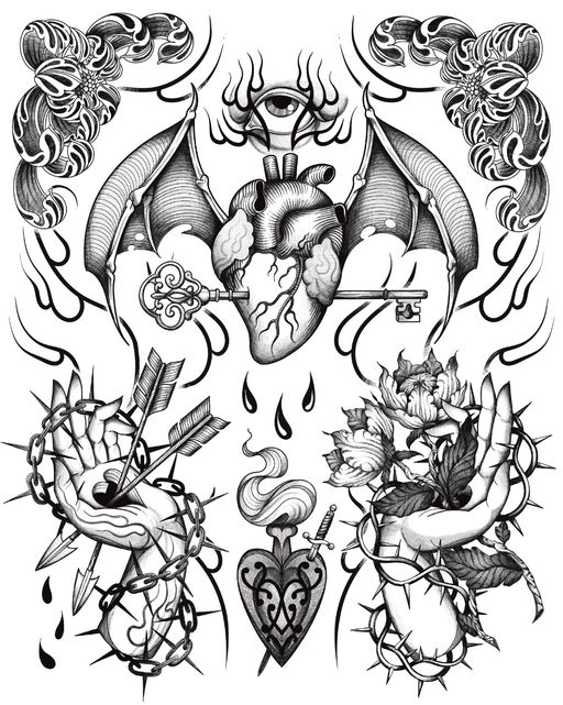Flash tattoo