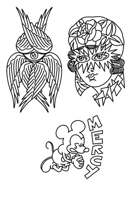 Flash tattoo