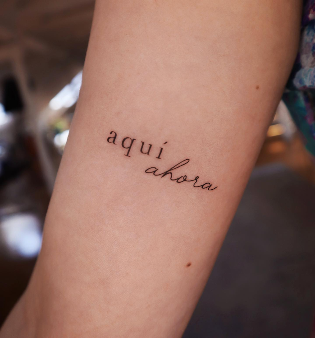 aquí ahora Tattoo • Tattoodo, image size:1191x1280