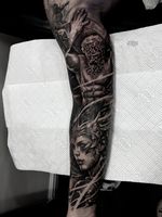 Mythological Sleeve Tattoo