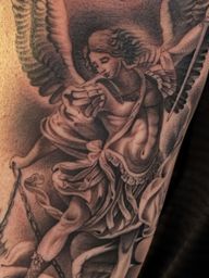 Archangel Michael tattoo
