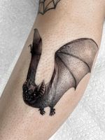 Vampire bat made @fiveballhollywood thanks for looking 🖤