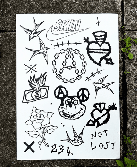 Flash tattoo