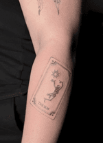 Tarot Card Tattoo
