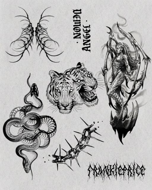 Flash tattoo
