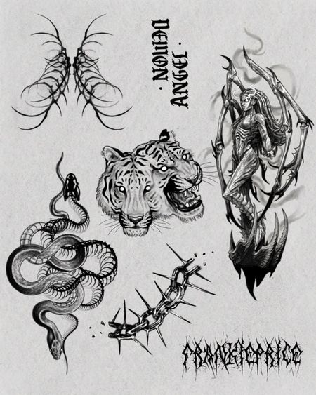 Flash tattoo