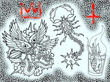 Flash tattoo
