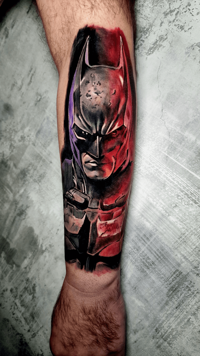 Batman Tattoo • Tattoodo, image size:700x1244
