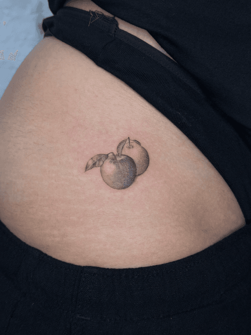 Apple tattoo