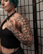 Centipede Arm Tattoo