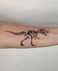 Dinosaur Skeleton Tattoo