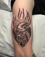 Eagle and Rose
