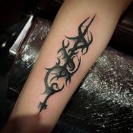 Made this sigil for love while at @hell_city I've got a bunch of these that I'd love to do @huntsvegastattooexpo and @gilatattooexpoWhat's a word of power that you'd want made into a sigil?Let's make some magic! Proudly sponsored by: @saniderm ProTeam @phucstyxtattoosupply @blackworkgloves @blackwork_supply @peakneedles Much love 🤘 #sigil #love #lovesigil #sigilmagick #gotharts #darkart #gothscript #magic #Magick #magictattoo #spreadlove #fortcollins #hellcity #loveland #Denver #Colorado #coloradoartist #sigiltattoo #sanidermproteam @axysrotary @braniderm @industryinks @cannainkd @rawpigments @vegvisirbodyart @surreal_tattoo_dark