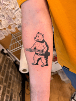 Bear with Gun