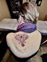 Elephant Head Tattoo