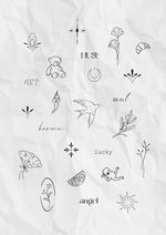Collection of Small Tattoo Designs