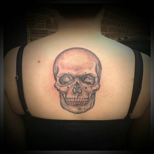 Skull by angel_rose_tattooer
