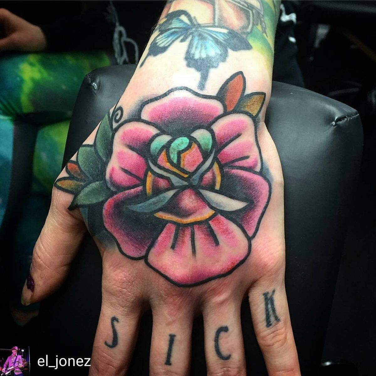 Tattoo uploaded by Hell To Pay Tattoo Studio • #rose #rosetattoo #trad  #traditionaltattoo #traditional #bright_and_bold #rosetattoos  #best_traditional_tattoos #camdentattoo #citygent #camdentown #camden  #helltopay #helltopaytattoos • Tattoodo