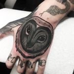 Owl by courtneylloydtattoos #tattoos #london #soho #tattooshop #custom #customtattoos #gypsystables #tattooartist #ink #tattooartist #tattooer #tattooists