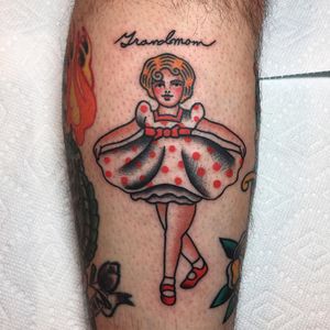 #shirleytemple tribute tattoo by andrewvidakovich 🍷 