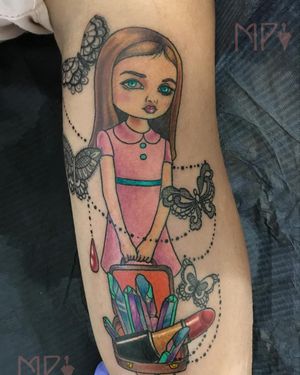 Tattoo by Miss Poppins' Tattoo Shop
