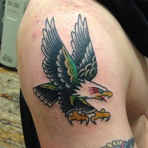 Eagles. A classic tattoo image for people who aren't afraid of tattoos of tattoos.