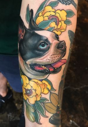 Puppy done at Black 13 Tattoo in Nashville